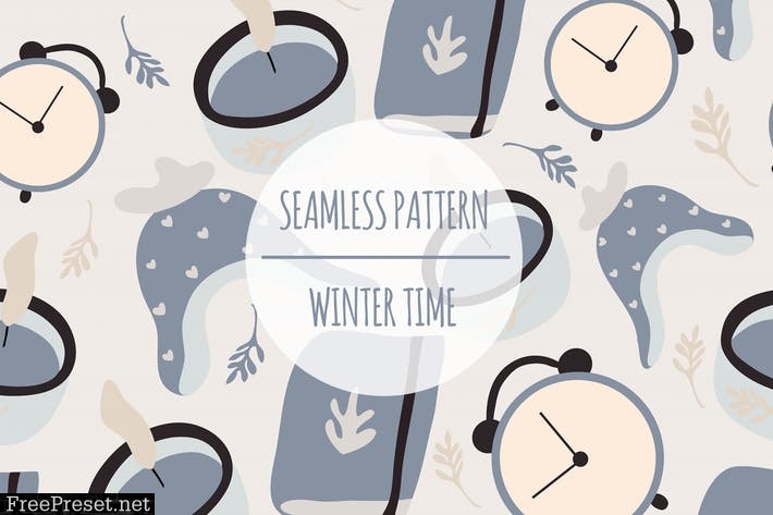 Winter Time – Seamless Pattern Y4AF79G