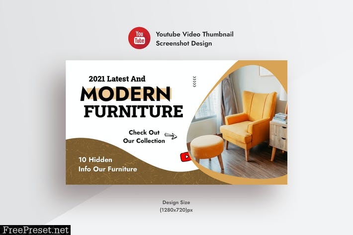 YouTube Video Thumbnail For Furniture Shop 8FZTH27