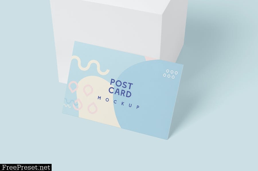 6x4 Horizontal Post Card Mockups FGJ2A92