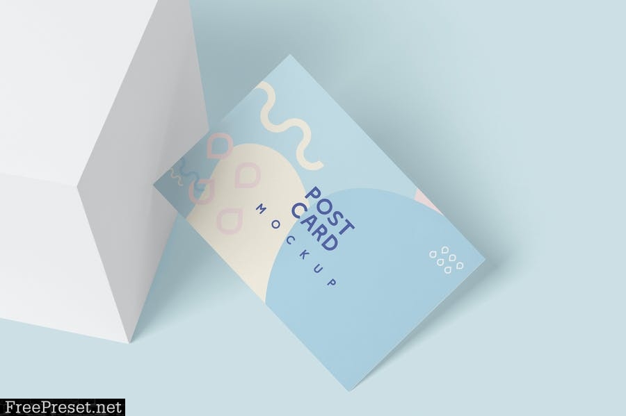 6x4 Horizontal Post Card Mockups FGJ2A92