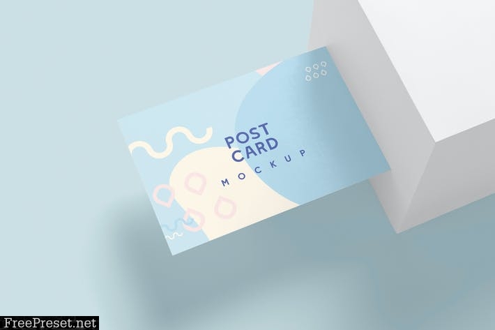 6x4 Horizontal Post Card Mockups FGJ2A92