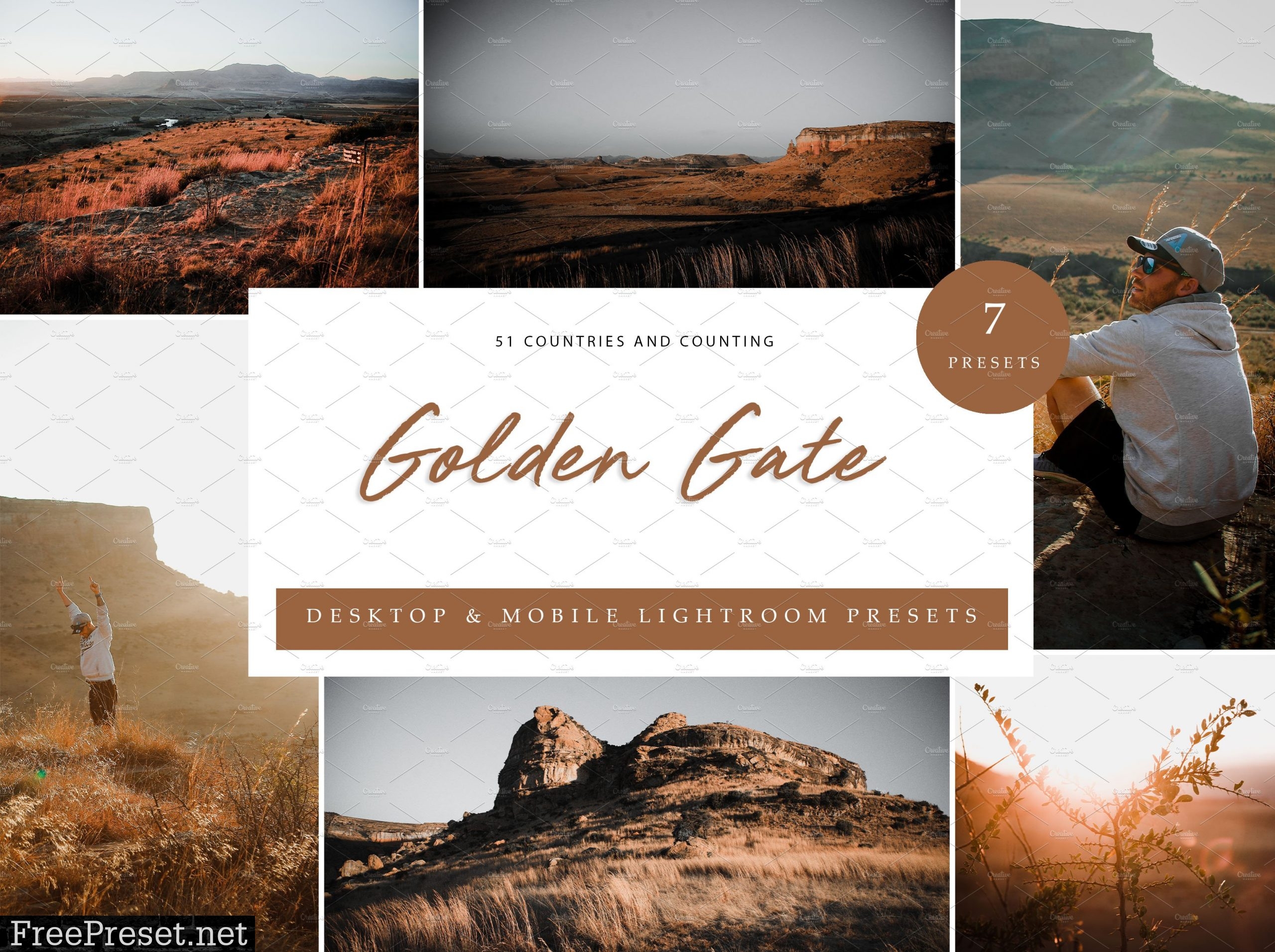 7x Lightroom Presets, Golden Gate 6071343