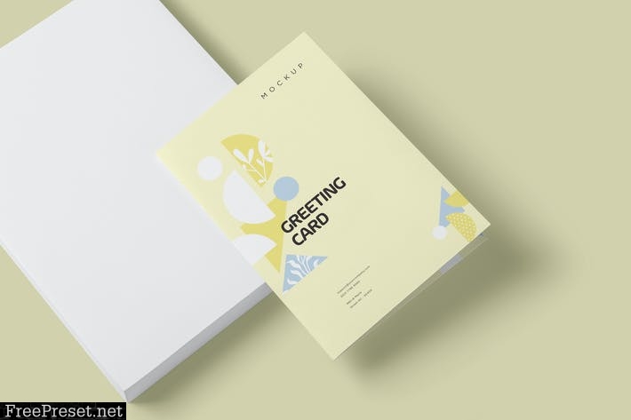 A4-A5-A6 Greeting Card Mockups XSZVUTQ