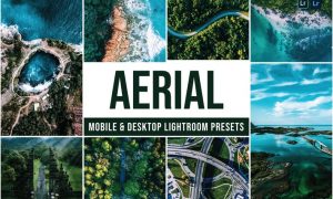 Aerial Mobile and Desktop Lightroom Presets