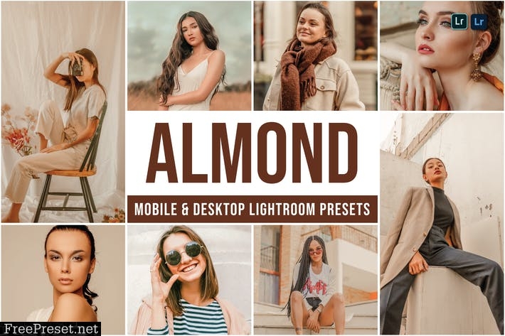 Almond Mobile and Desktop Lightroom Presets