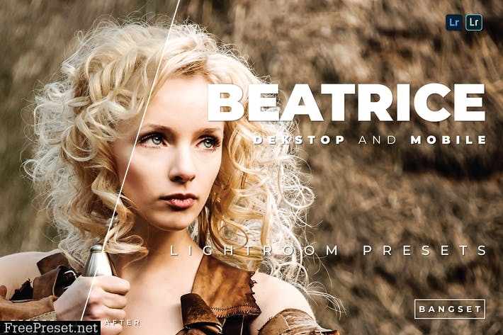 Beatrice Desktop and Mobile Lightroom Preset