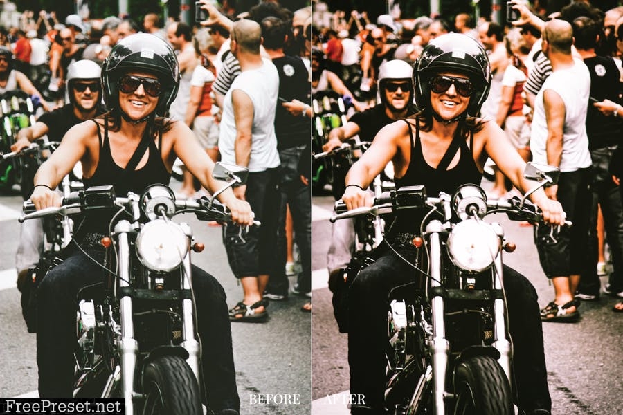 Bikers Mobile and Desktop Lightroom Presets