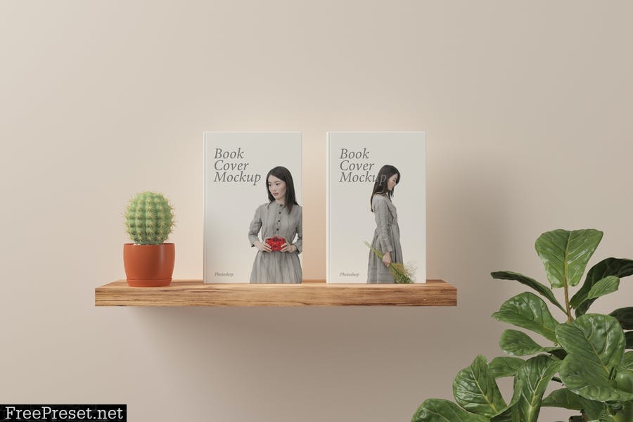 Book Cover Mockups 4KYV2VR