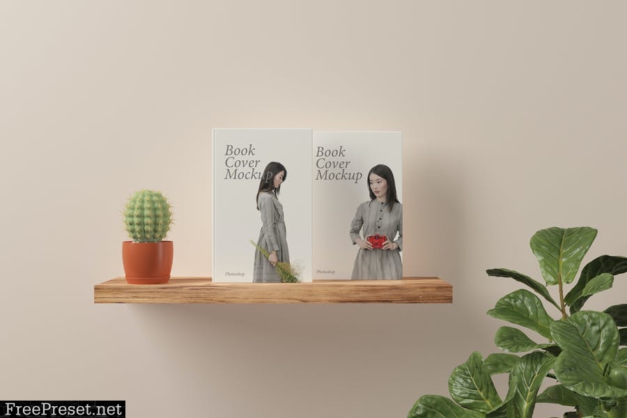 Book Cover Mockups 4KYV2VR