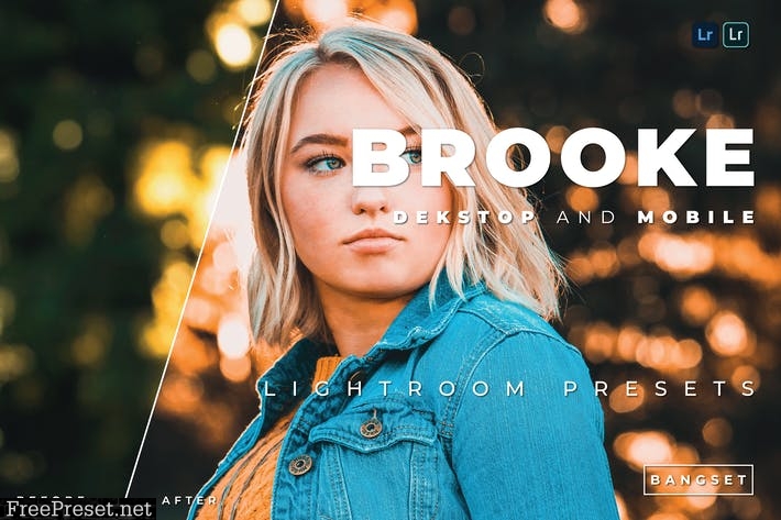 Brooke Desktop and Mobile Lightroom Preset