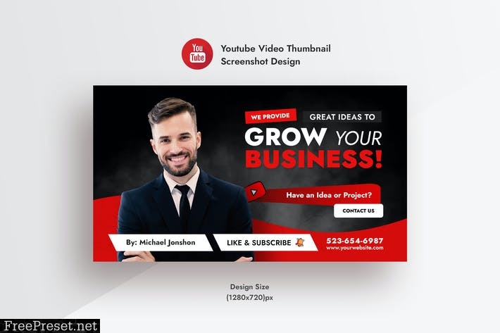 Business & Corporate AD YouTube Video Thumbnail XAJN7SY