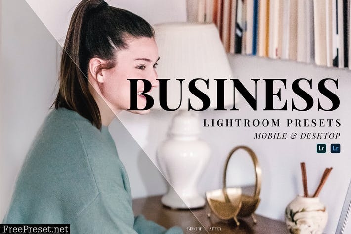 Business Mobile and Desktop Lightroom Presets