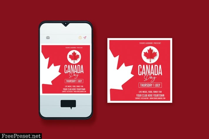 Canada Day Instagram Post DGN3BDT