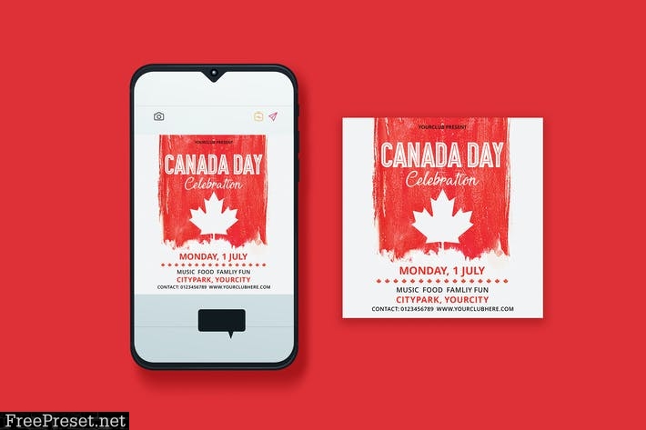 Canada Day Instagram Post F95CSJW