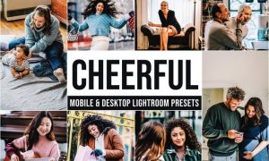 Cheerful Mobile and Desktop Lightroom Presets