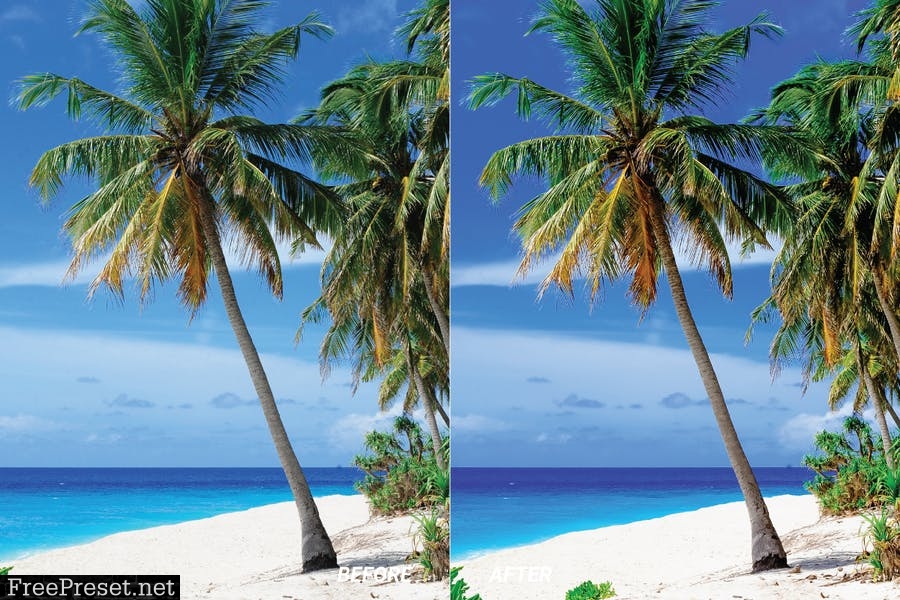 Coconut Mobile and Desktop Lightroom Presets