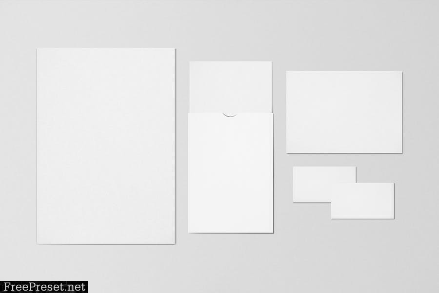 Corporate identity mockup psd set for business CGMT4KH