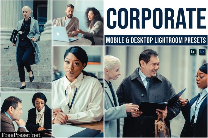 Corporate Mobile and Desktop Lightroom Presets