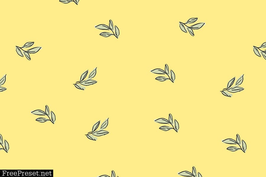 Crace – spring flower vector pattern TM7UKTJ