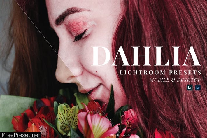 Dahlia Mobile and Desktop Lightroom Presets