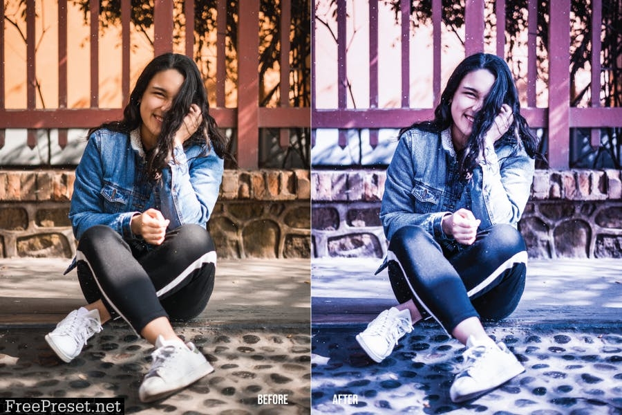 Denims Mobile and Desktop Lightroom Presets