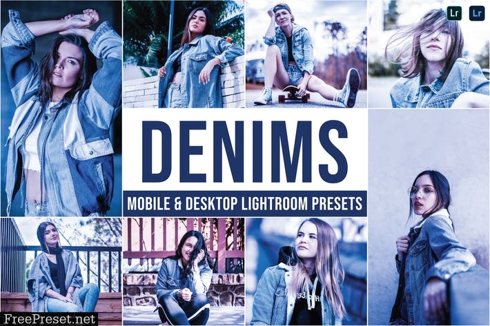 Denims Mobile and Desktop Lightroom Presets