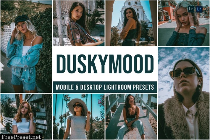 Dusky mood Mobile and Desktop Lightroom Presets