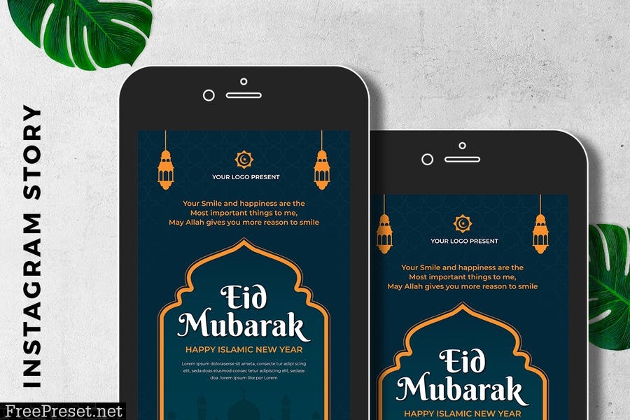 EID Mubarak Digital Greeting Card 4JVJ6CT