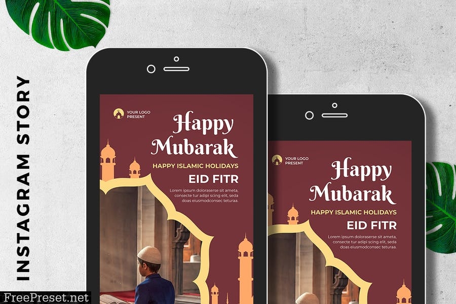 EID Mubarak Digital Greeting Card GZZ3PX2