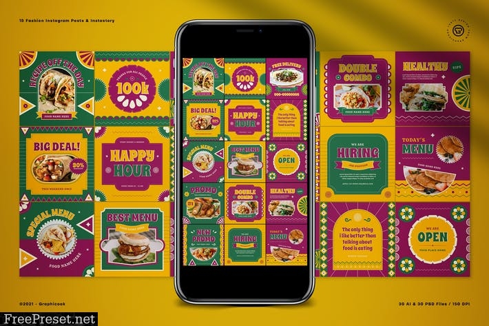 Food Instagram Mexican Theme QXEMF3W