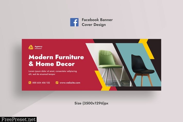 Furniture & Home Decor Facebook Cover & Web Banner NTMXK6E