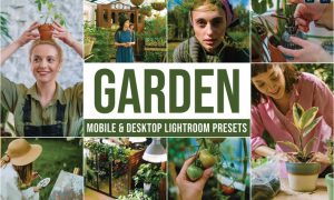 Garden Mobile and Desktop Lightroom Presets