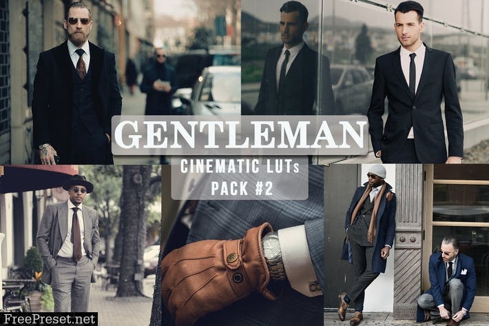 Gentlemen Cinematic LUTs Pack #2