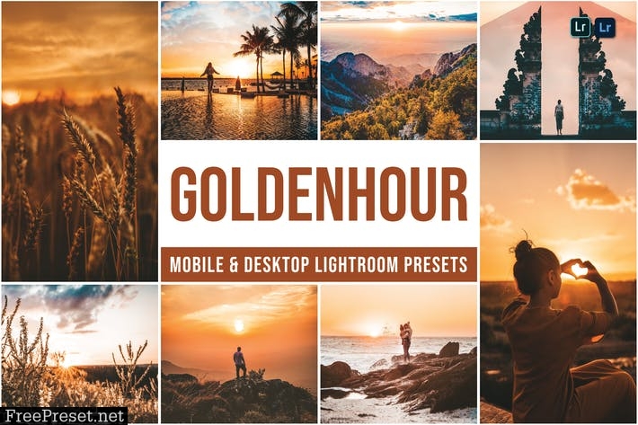 Golden Hour Lightroom Presets 10 Lightroom Presets Mobile and Desktop Presets Sunset Lightroom Presets Lifestyle Lightroom Presets