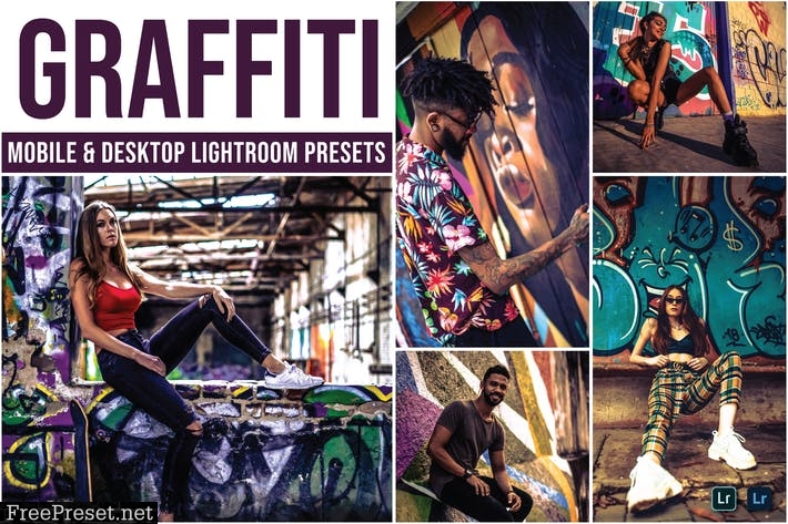 Graffiti Mobile and Desktop Lightroom Presets