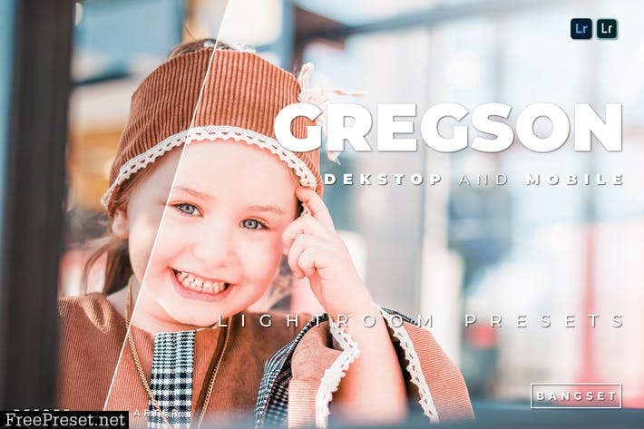 Gregson Desktop and Mobile Lightroom Preset