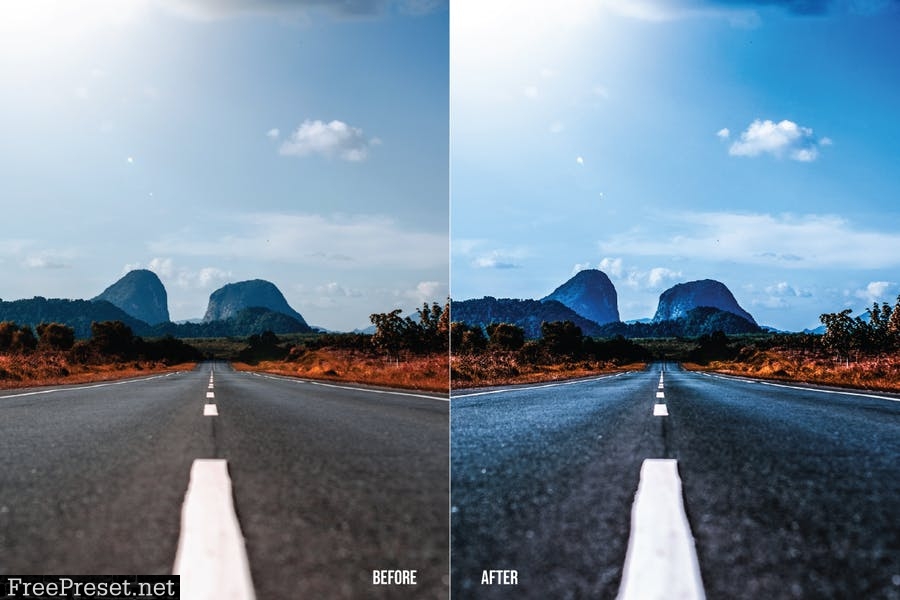 Highway Mobile and Desktop Lightroom Presets