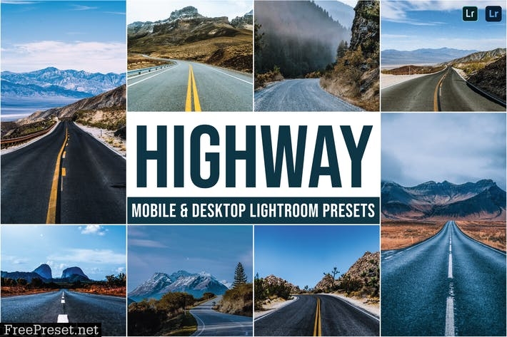 Highway Mobile and Desktop Lightroom Presets