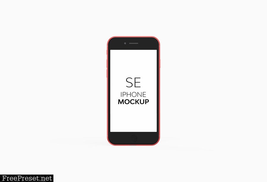 iPhone SE Mockup 8KSSFPQ