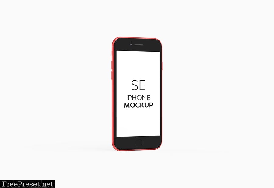 iPhone SE Mockup 8KSSFPQ