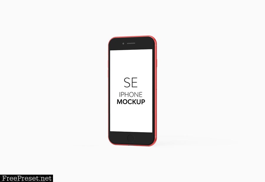 iPhone SE Mockup 8KSSFPQ