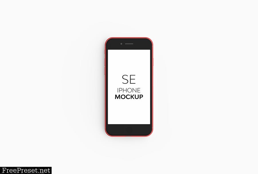 iPhone SE Mockup 8KSSFPQ