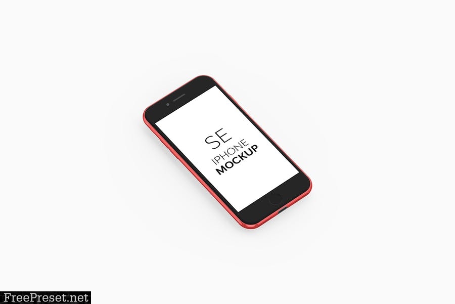 iPhone SE Mockup 8KSSFPQ