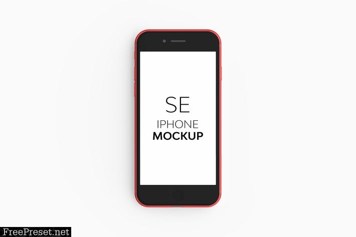 iPhone SE Mockup 8KSSFPQ