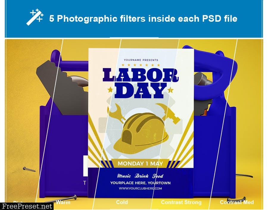 Labor Day Flyer DQMPB3Q