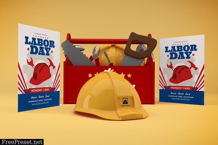 Labor Day Flyer DQMPB3Q