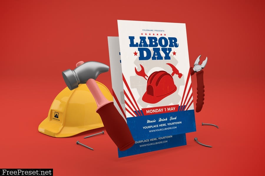 Labor Day Flyer DQMPB3Q