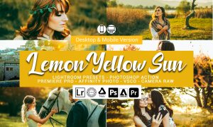 Lemon Yellow Sun Lightroom Presets 5157303