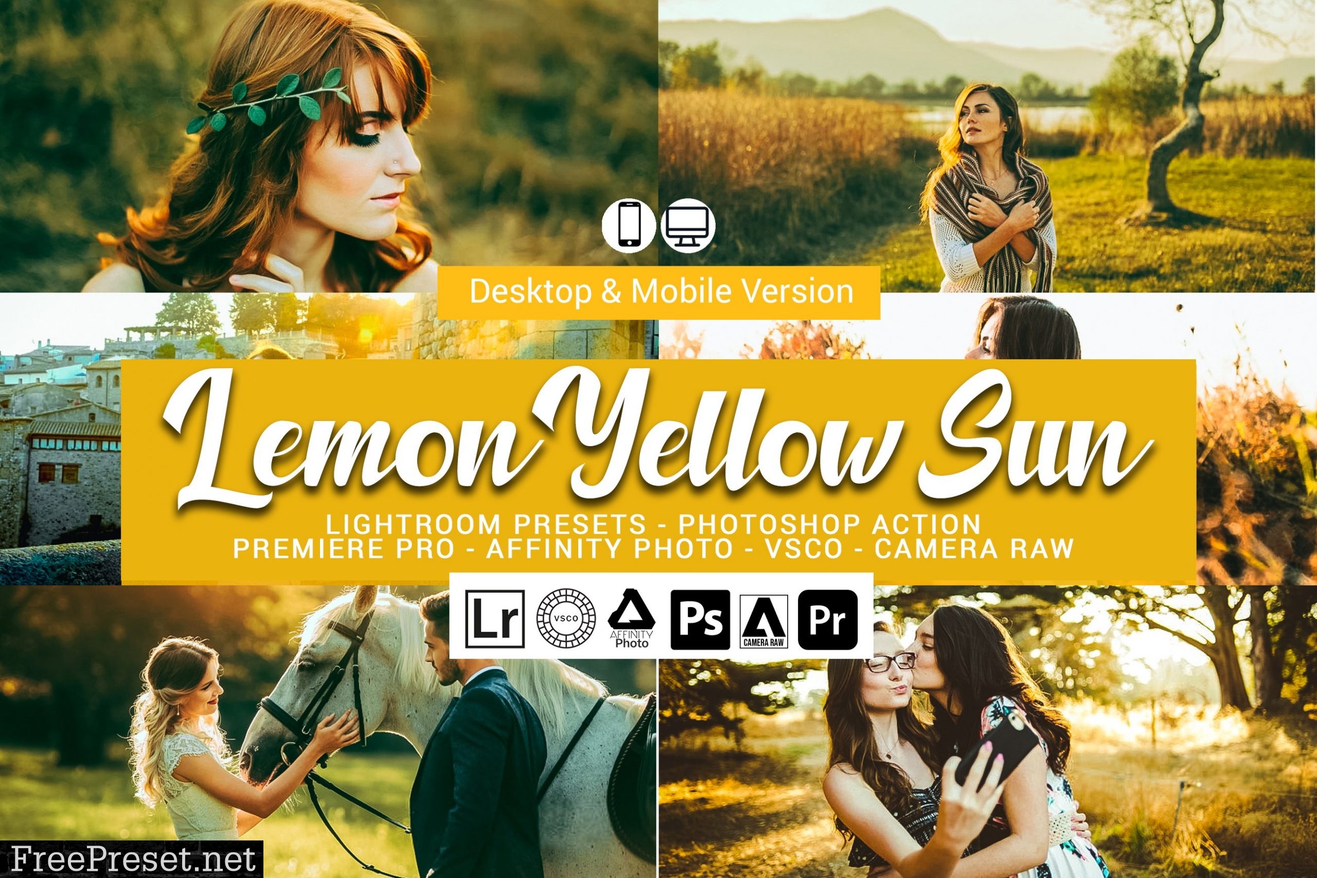 Lemon Yellow Sun Lightroom Presets 5157303