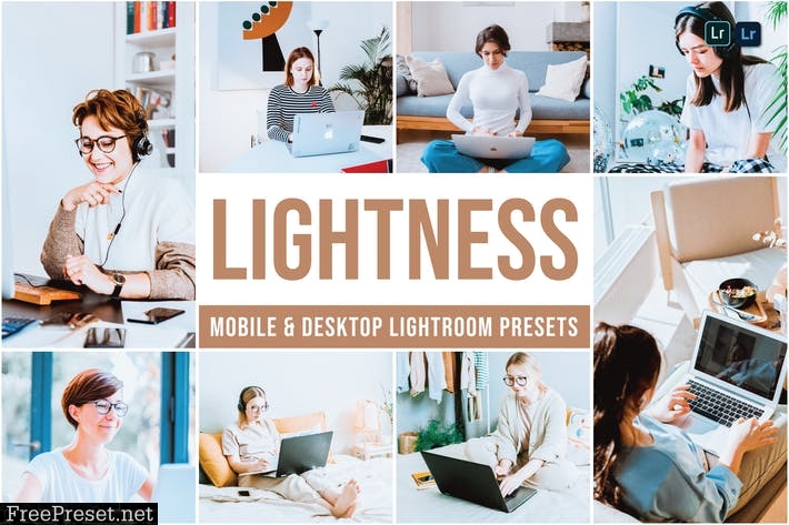 Lightness Mobile and Desktop Lightroom Presets